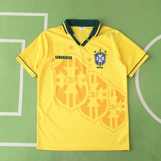 1993/94 Brazil Retro Home KIt