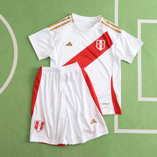 2024 UEFA Peru Home Kids Kit