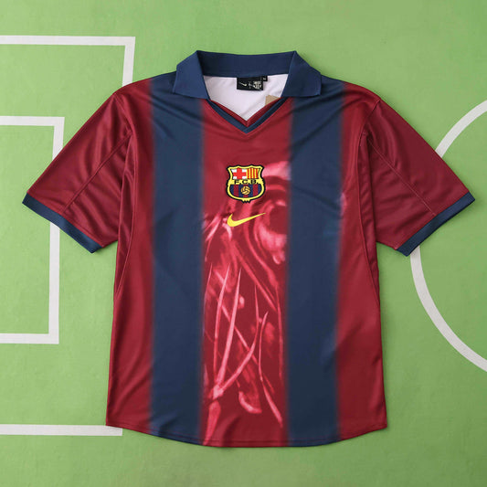 2000/01 FC Barcelona x Cactus Jack Retro Home Skeleton Kit