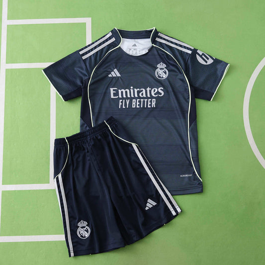 2025/26 Real Madrid CF Away Kids Kit